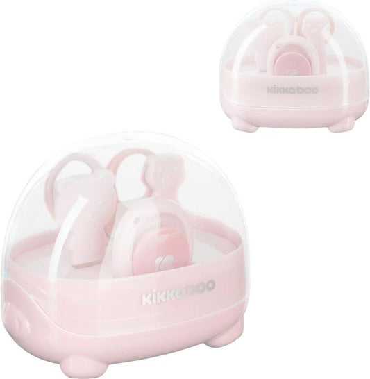 Kikkaboo Baby Manicure Set Bear Rosa