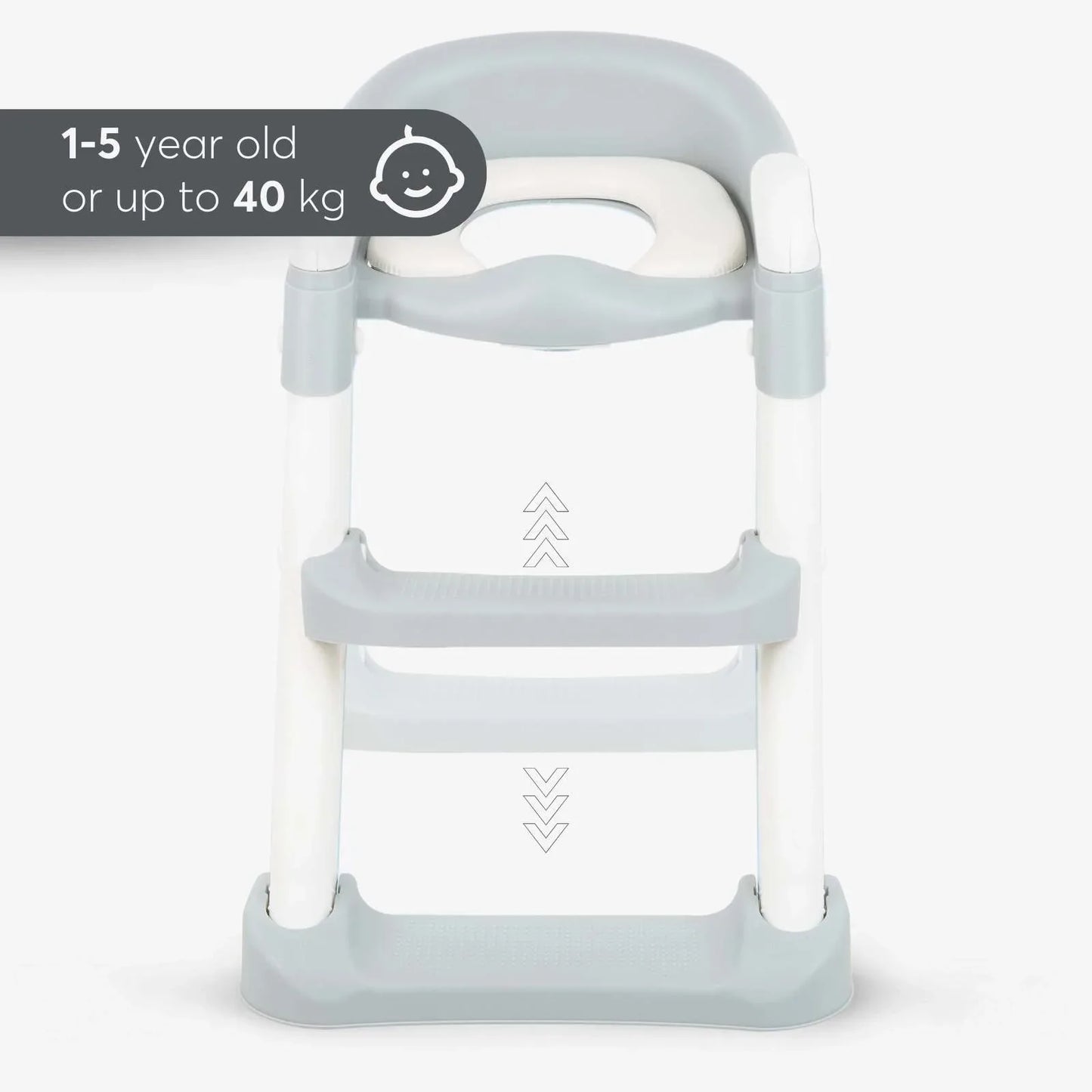 Kikkaboo Scala per bagno Lea con riduttore Wc