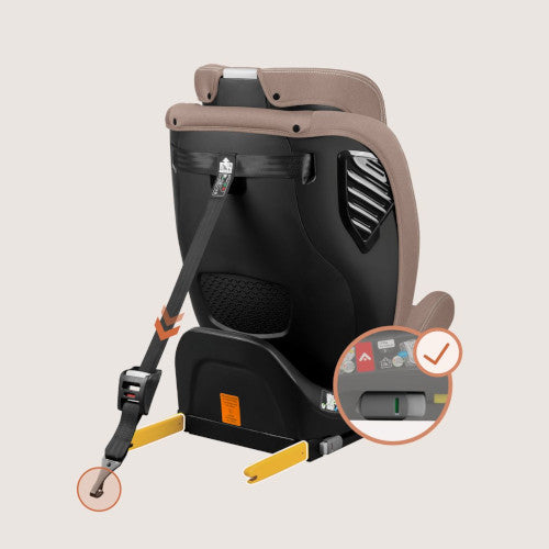 Lionelo Seggiolino Auto Bastiaan One i-Size Girevole a 360° - 40/150 cm R129
