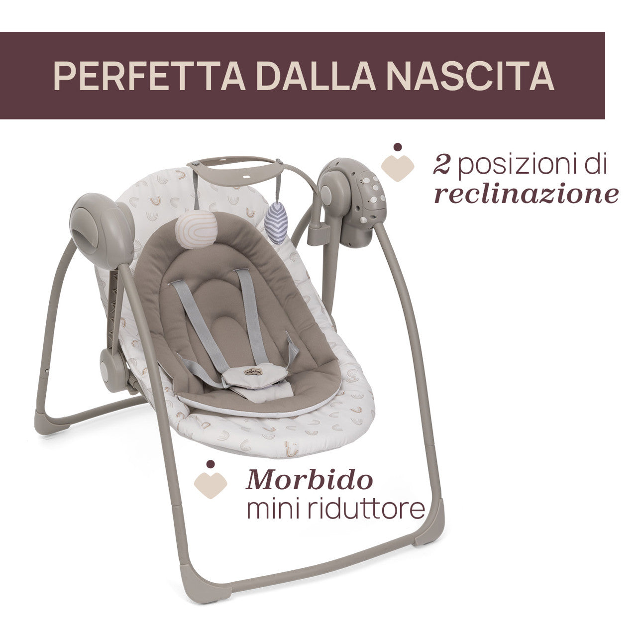 Chicco Altalena Elettronica Swing&Play 0-9 Kg