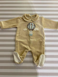 Giubebè Tutina in Ciniglia - GB9R0069 - 1/3 mesi Beige