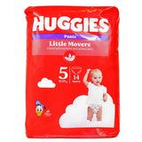 Huggies - Pannolini a mutandina Littel Movers - Taglia 5° 12/17Kg 14pz
