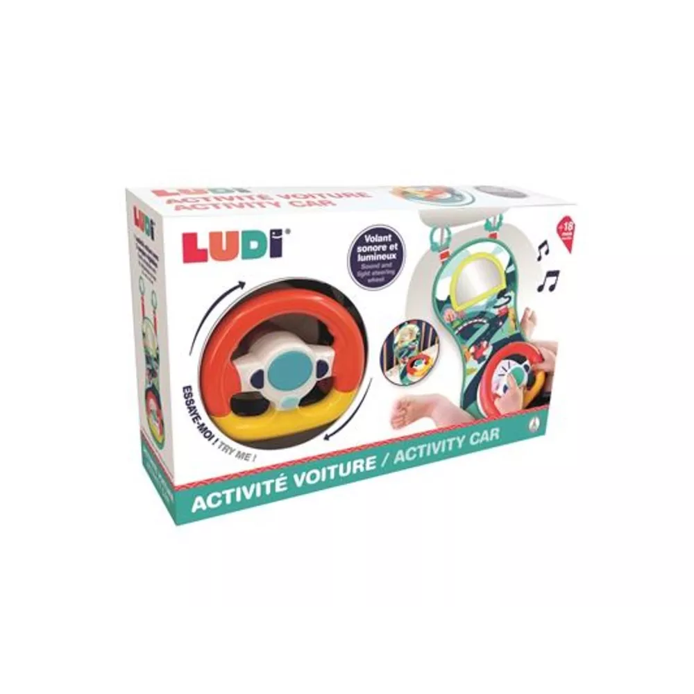 Ludi Gioco Attività ideale per l'automobile e per il lettino - Luci e Suoni