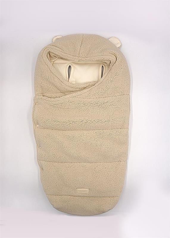 Bamboom Sacco Invernale Passeggio Igloo Teddy Newborn col. Soft Sand