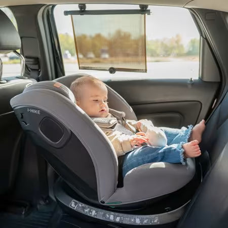 Kikkaboo Tendine Parasole a rullo per auto 2pz - Facile da installare - Massima protezione solare - 46x61cm