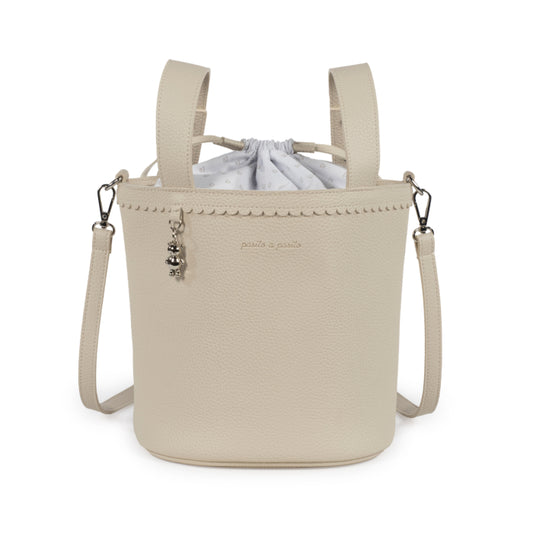 Pasito a Pasito BUCKET Borsa Icon Cream