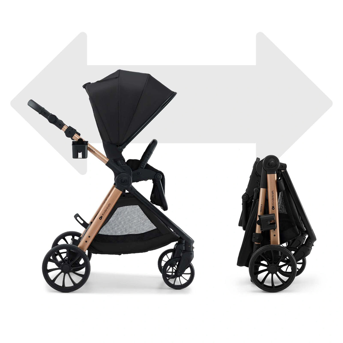 Kinderkraft Trio Vesto2 Multifunzione 3 in 1