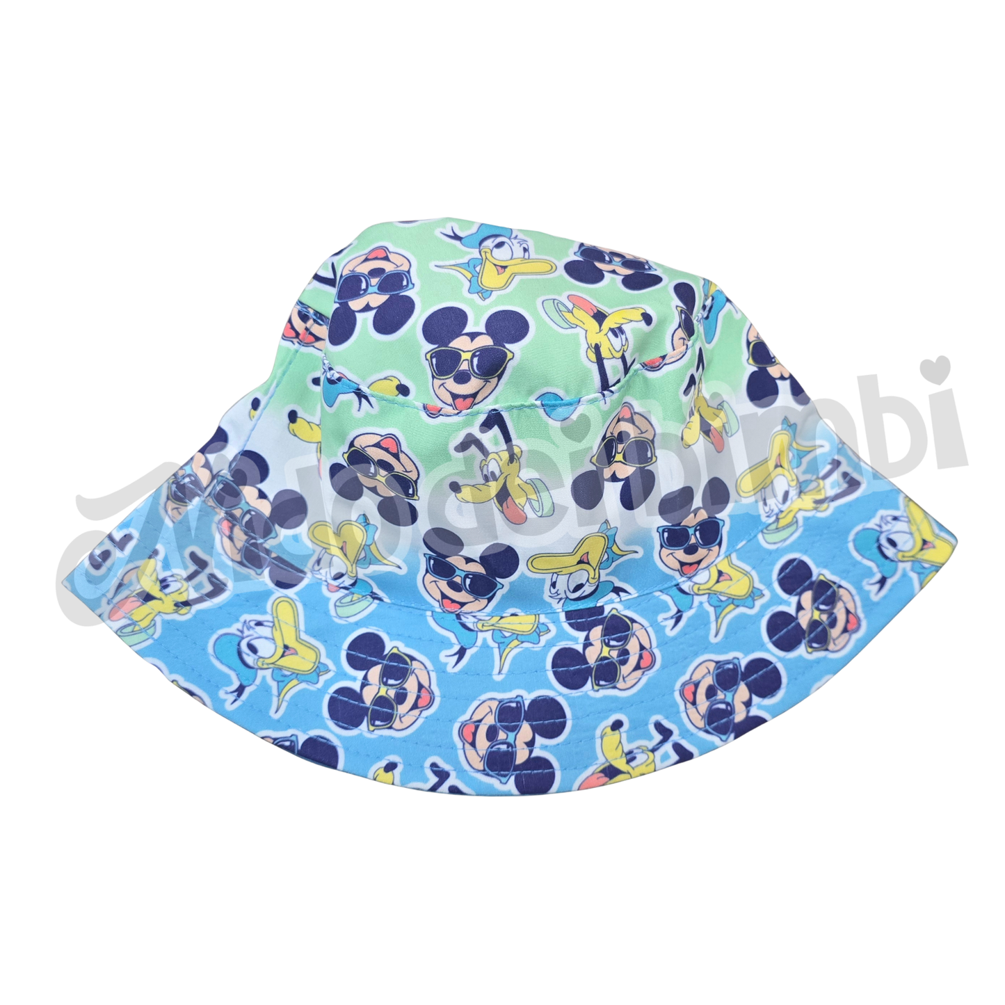 Disney - Cappello da pescatore Mickey/Minnie