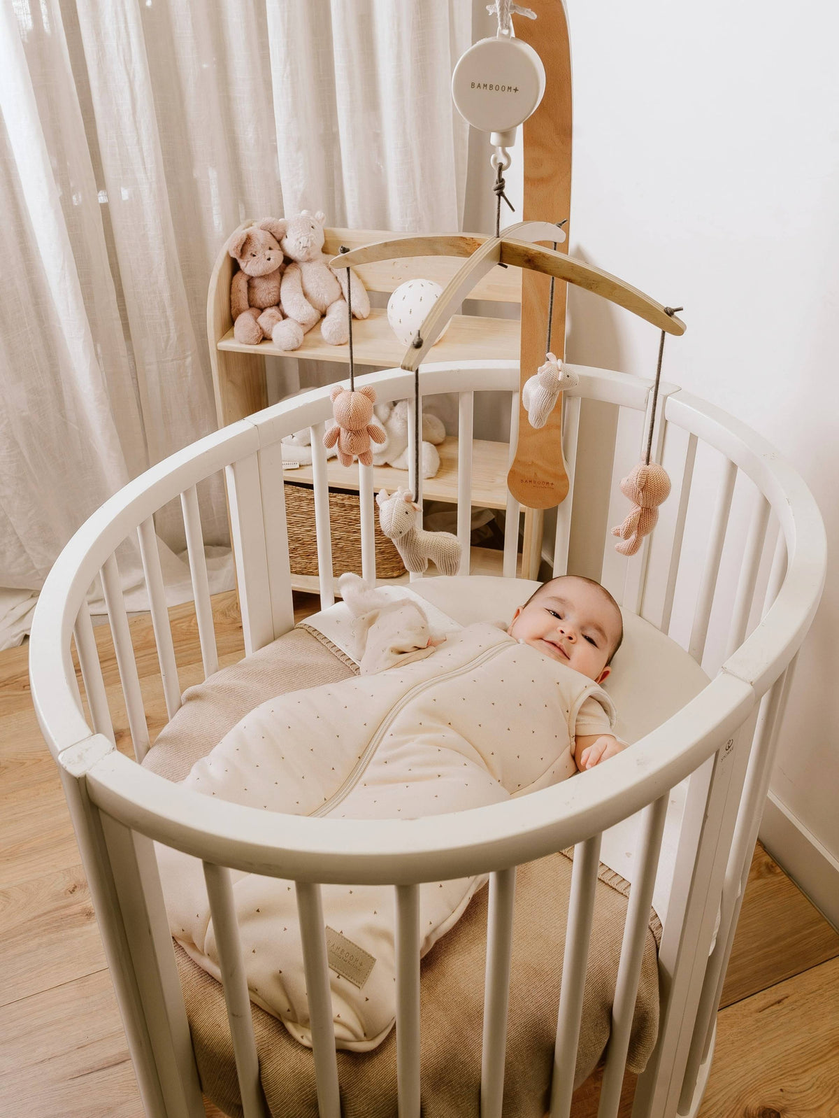 Sacco nanna invernale Bamboom Newborn 0-3 mesi TOG 2.5, colore Hearts 160