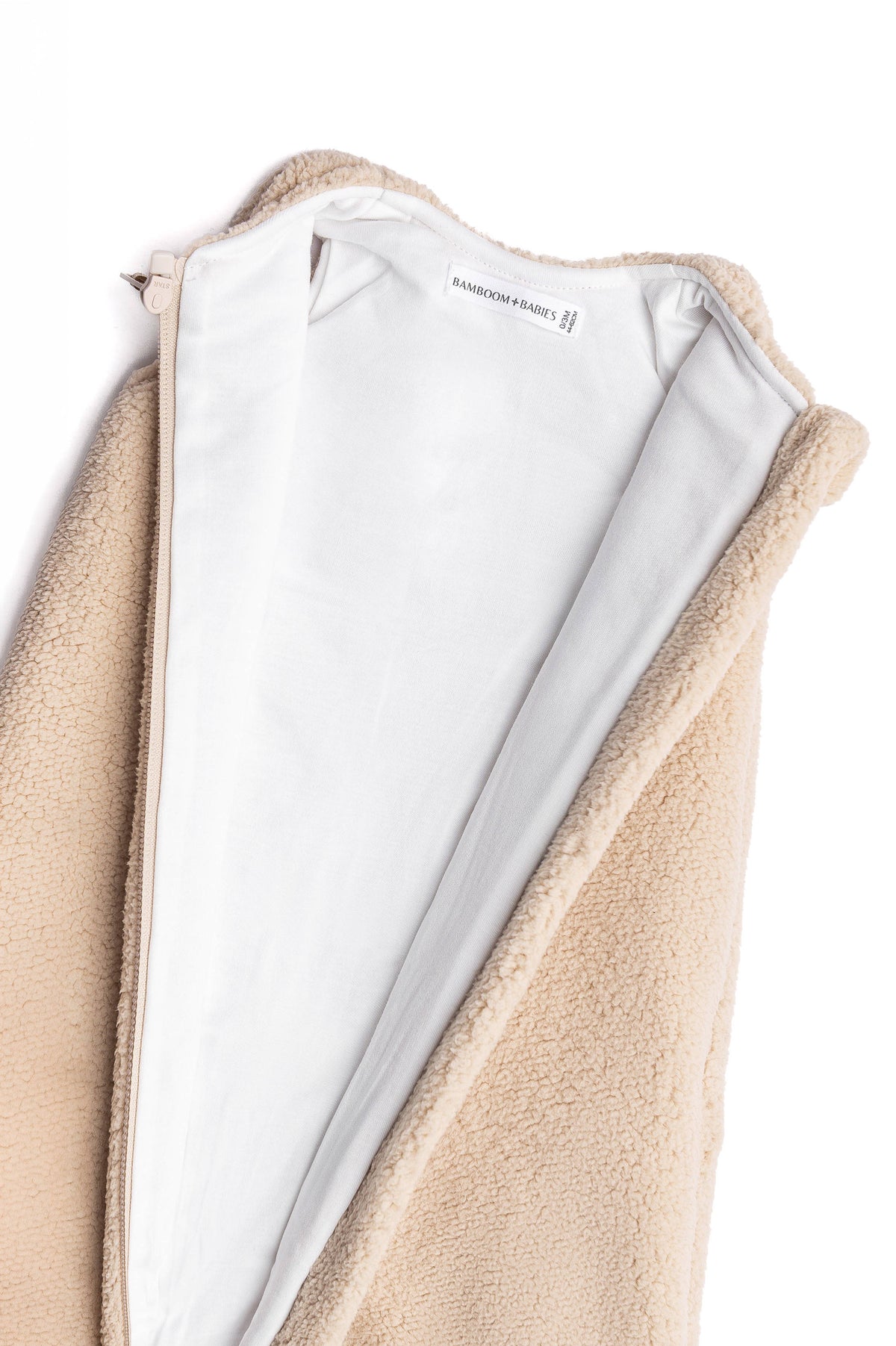 Sacco nanna invernale Bamboom Newborn 0-3 mesi TOG 2.5, colore Teddy Sand 161