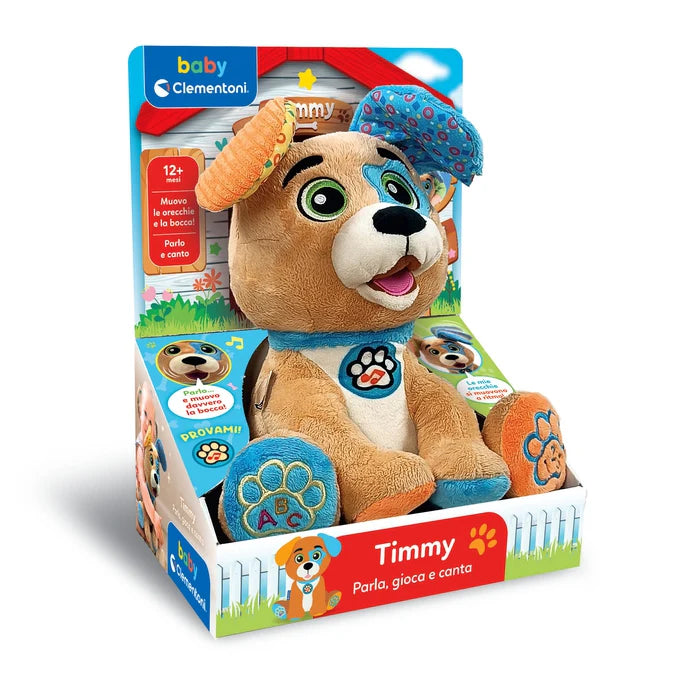 Clementoni Cagnolino Timmy Parla, gioca e canta