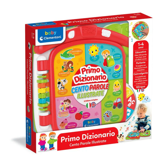 Clementoni Primo Dizionario Cento parole illustrate 1-4 anni