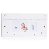 Cangaroo Kit calco in gesso 3D per mani e piedi con cornice portafoto
