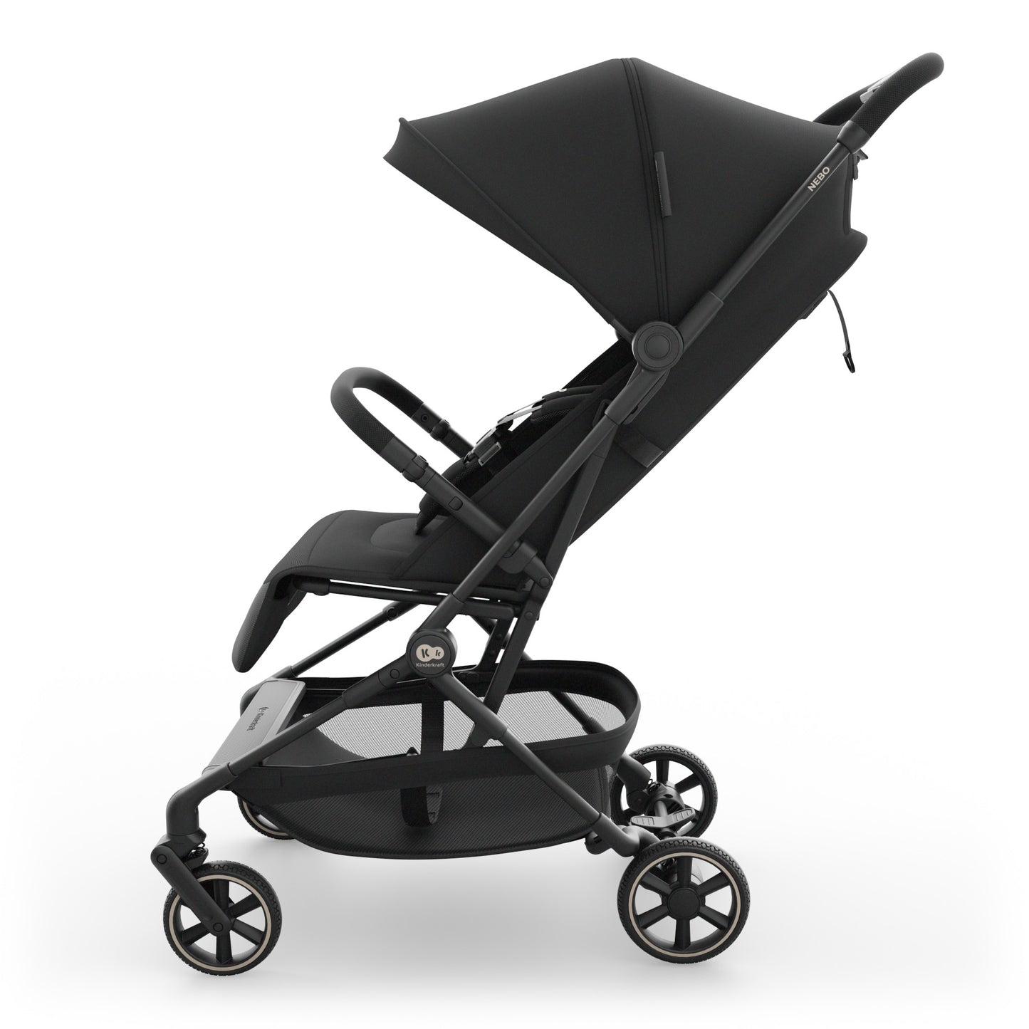 Kinderkraft Passeggino Nebo - Bagaglio a mano in aereo - adatto da 0 a 22 Kg - chiusura ultracompatta