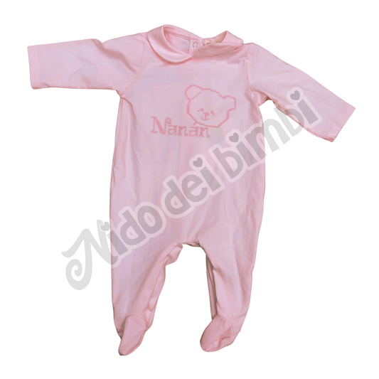 Nanan Tutina Orso 3 mesi Rosa