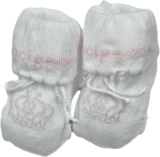 Baby Caveja Scarpine da culla 75% Cotone 25% Poliammide