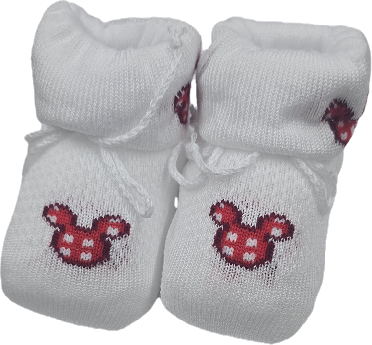 Baby Caveja Scarpine da culla 75% Cotone 25% Poliammide