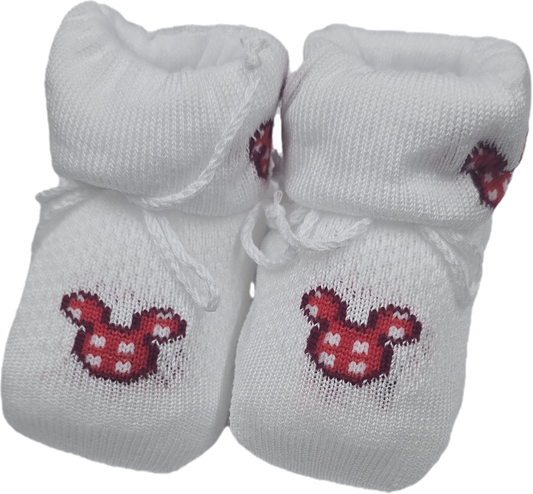 Baby Caveja Scarpine da culla 75% Cotone 25% Poliammide