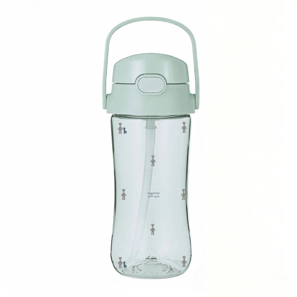 BAMBOOM Borraccia in Tritan con cannuccia in Silicone - 450 ml