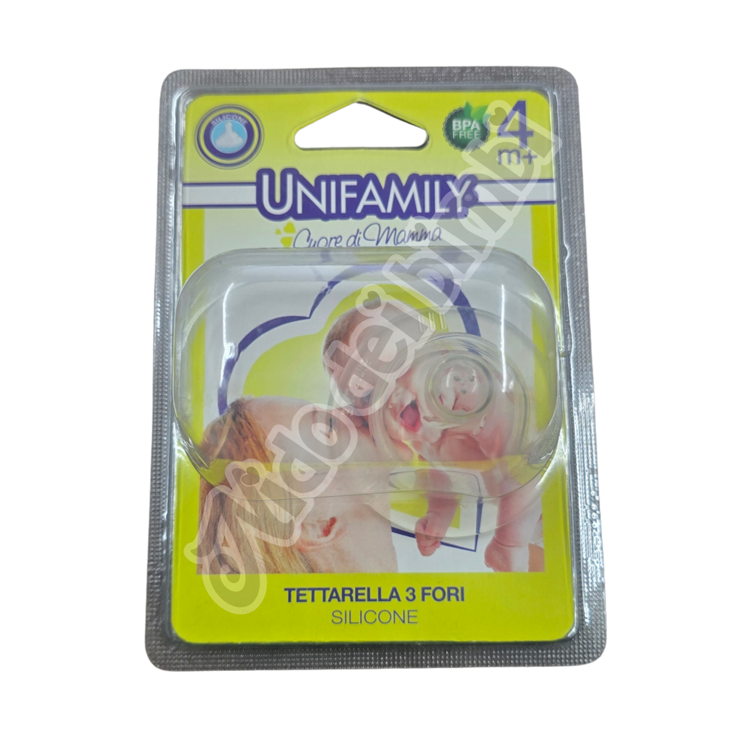 Unifamily - Tettarella in Silicone 4m+