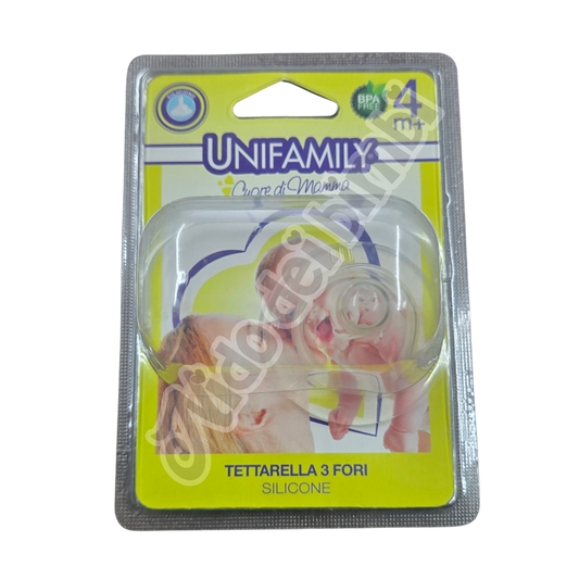 Unifamily - Tettarella in Silicone 4m+