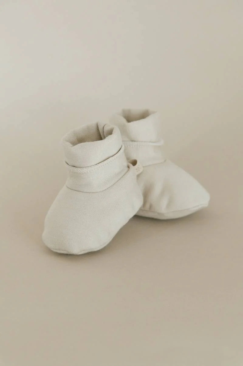Bamboom Babbucce neonato Pure in Bambù organico
