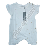 PROMO -40% Bamboom - Tuta con stampa in bambù organico - Bianco Print Circus - 6 mesi