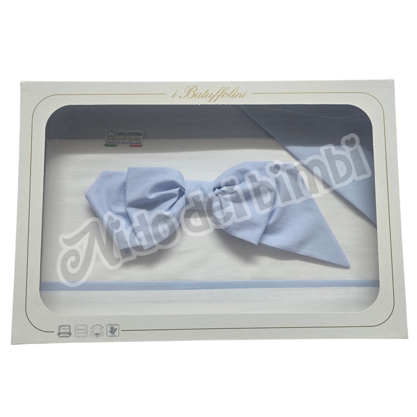 Batuffolini - Composè Culla 3 pezzi - Sopra 85x120 Sotto 40x70x10 Federa 28x37