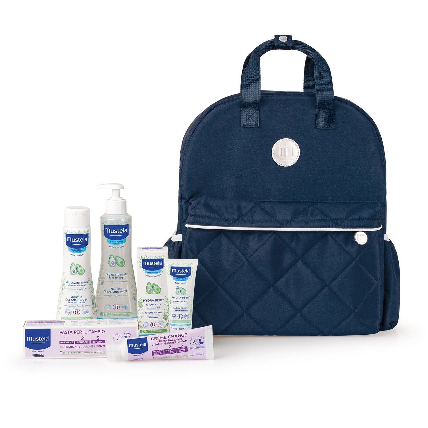 Mustela Zaino Prime Coccole con 4 prodotti all'interno