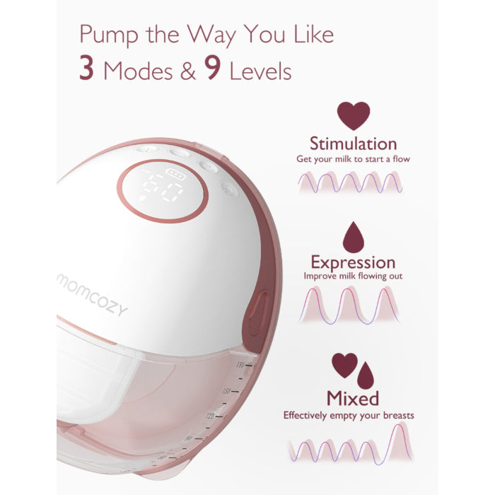Momcozy Tiralatte Doppio M6 Mobile Style - Hands Free