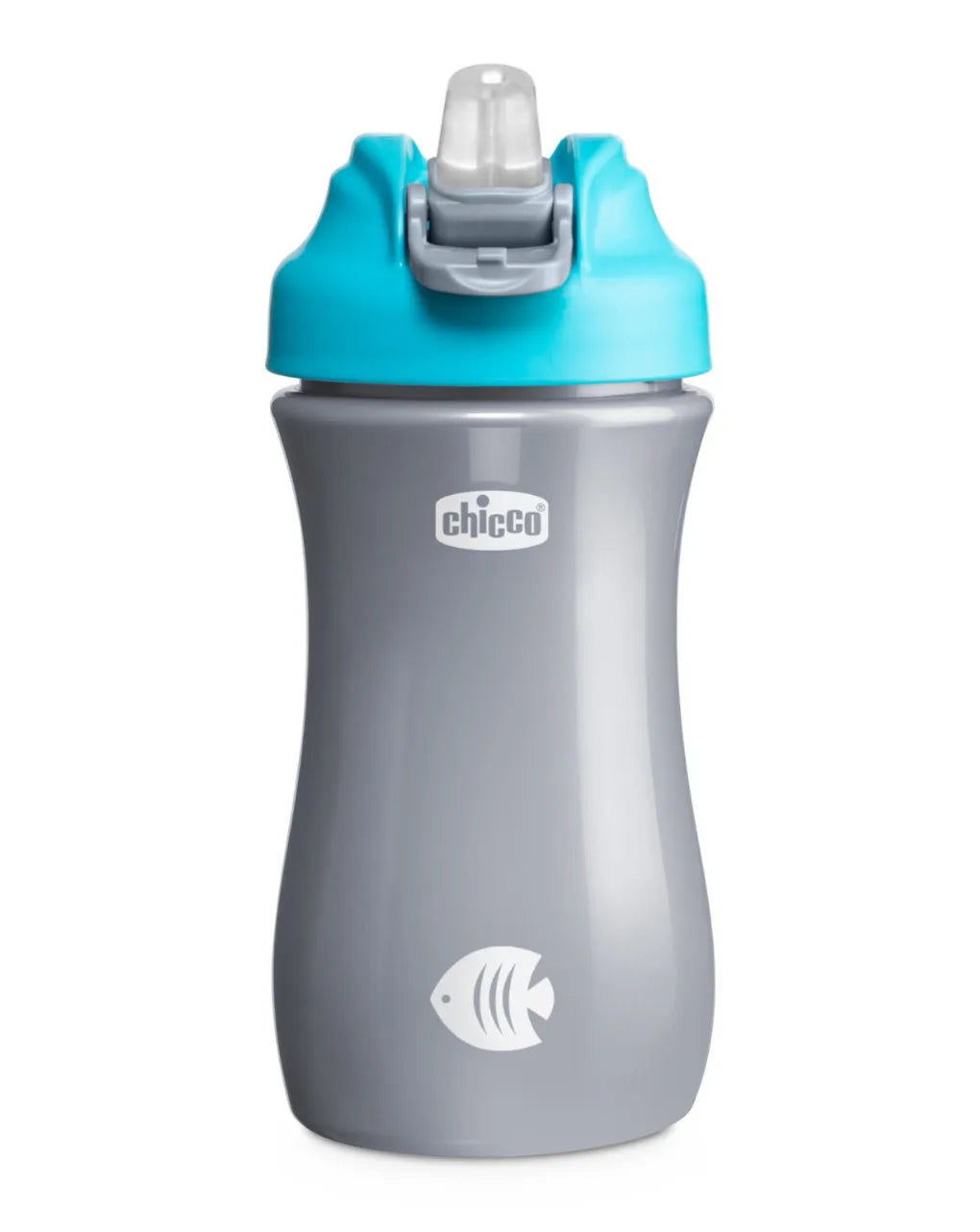 Chicco Pop-up Cup - Tazza Apri e bevi senza toccare il beccuccio - 2a+ 350 ml
