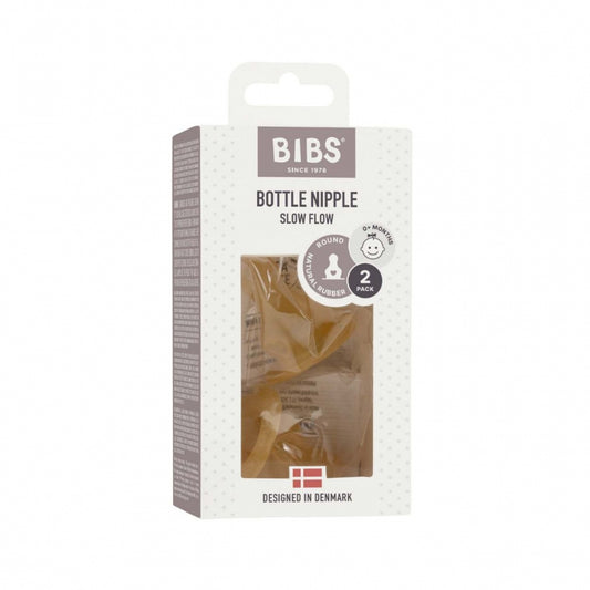 Bibs - Tettarelle 2 pz Anticolica in Ciucciù - Flusso lento/medio/veloce