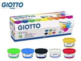 Giotto Colori a dita 6x100 ml- Dermatologicamente testato