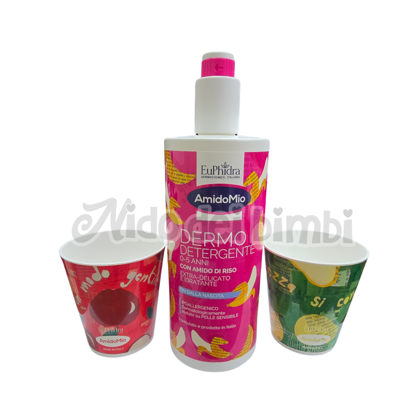 EUPHIDRA Dermo Detergente 0-5 anni da 750ml + TAZZA IN OMAGGIO !!