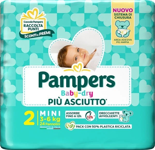Pampers Baby Dry Pannolini