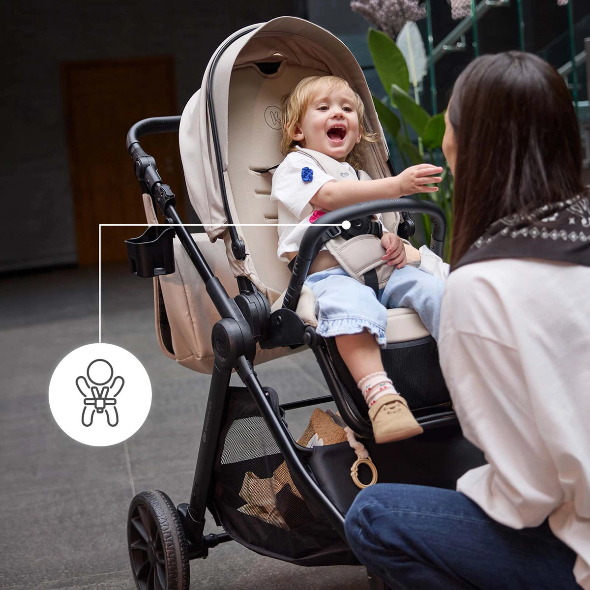 Kinderkraft Trio Vesto2 Multifunzione 3 in 1