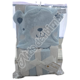 Batuffolini Accappatoio Baby Triangolo Ricamato + 5 Lavette