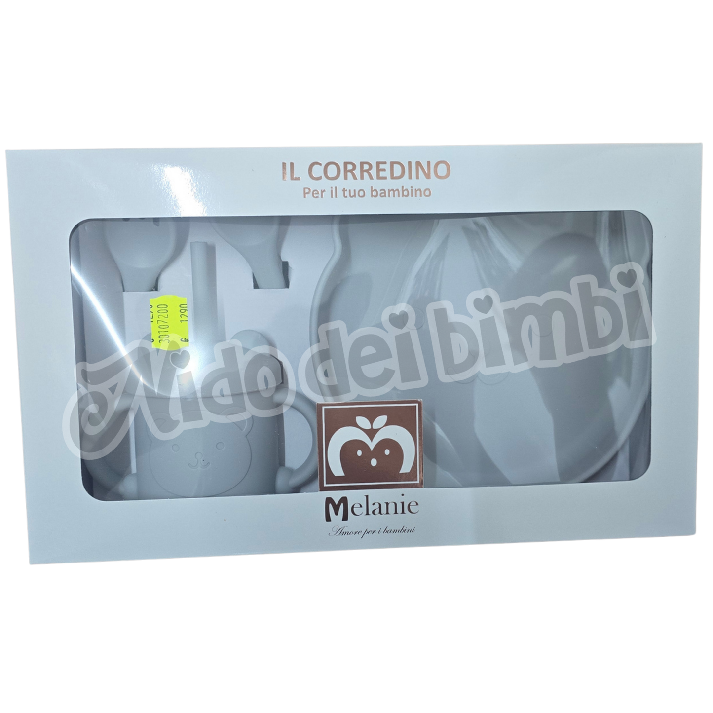 Melanie Set Pappa 4 pezzi in Silicone