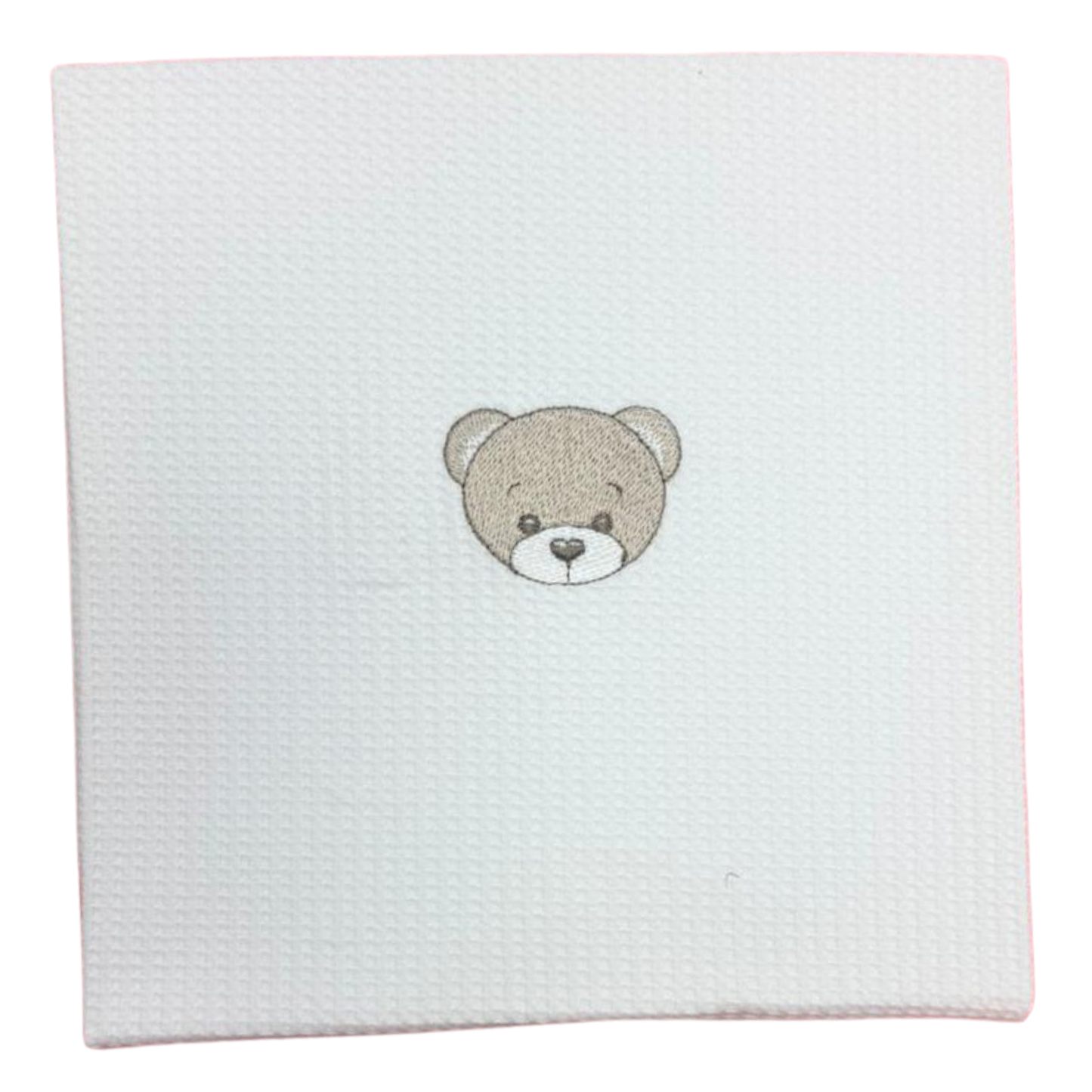 Coccolissimi - Copertina nido d'ape per Carrozzina Teddy Piquet 70x90cm