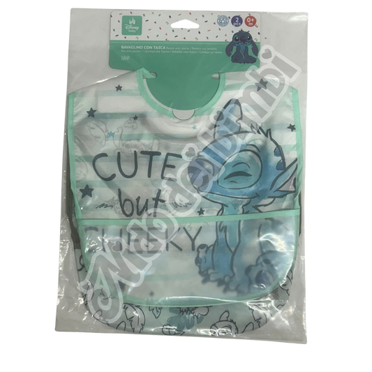 Lulabi Disney Baby Set 2 Bavaglini con tasca 0m+
