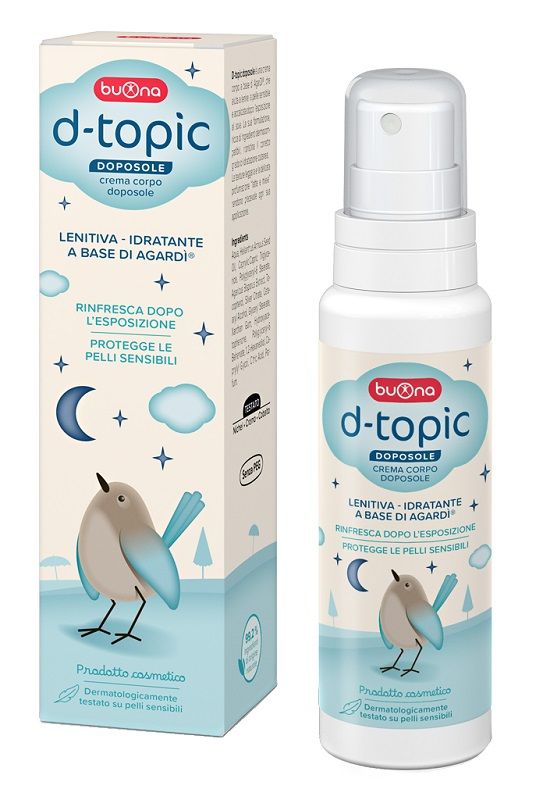D-Topic Doposole Crema Corpo Lenitiva - Idratante a Base di Agardì 150 ml