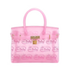 I'm Baby Borsa in Pvc con lucchetto in metallo