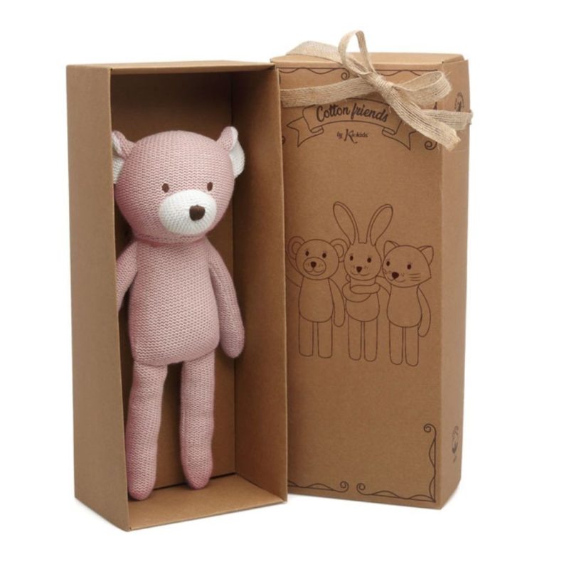 Kiokids Peluche in Cotone Orsetto 30 cm