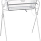 Jane Oasis - Vasca da bagno pieghevole per bambini, compatta, facile da piegare + Supporto robusto per neonati e bambini, colore: bianco