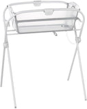 Jane Oasis - Vasca da bagno pieghevole per bambini, compatta, facile da piegare + Supporto robusto per neonati e bambini, colore: bianco