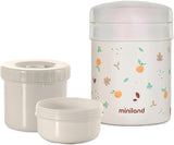 Miniland Thermetic - Thermos 745 ml con contenitori da 300 ml e 165 ml
