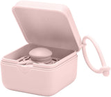 Bibs Pacifier Box Porta Succhietto con cinturino e custodia sterilizzante. Materiale alimentare 100% privo di BPA. Prodotto in Danimarca.