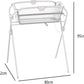 Jane Oasis - Vasca da bagno pieghevole per bambini, compatta, facile da piegare + Supporto robusto per neonati e bambini, colore: bianco