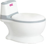 Ok Baby Mini Wc 18m+ - con suono dello sciacquone - coperchio per una maggiore igiene - anti-schizzi - contenitore removibile