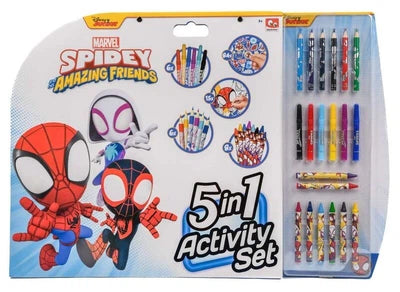 Activity Set 5 in 1 con Colori - Vari Personaggi